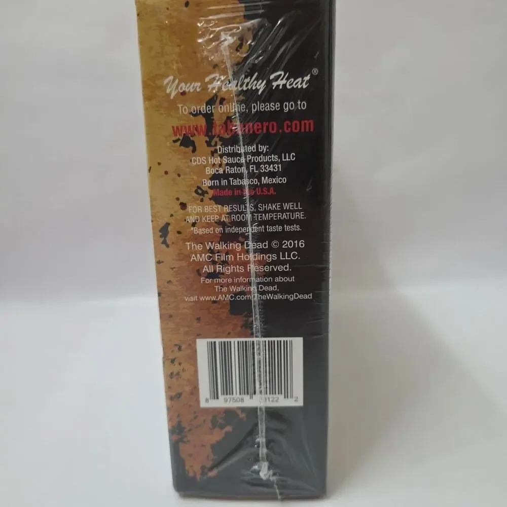 The Walking Dead Tabanero Hot Sauce Gift Set Limited Edition AMC Collectible